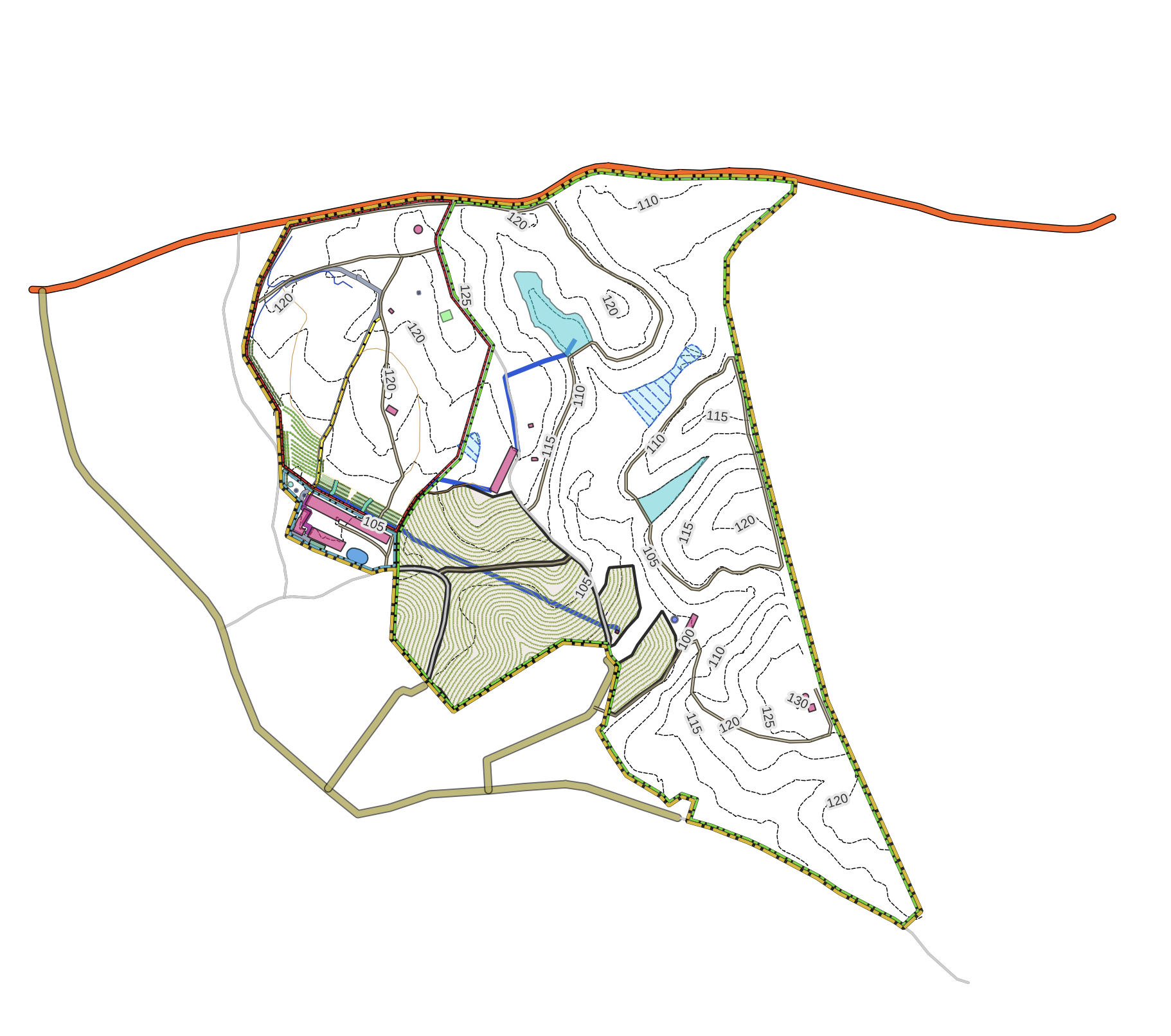 TDF Orchard Map